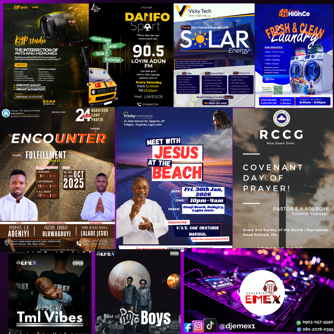 GospelCO graphic design and social campaign work